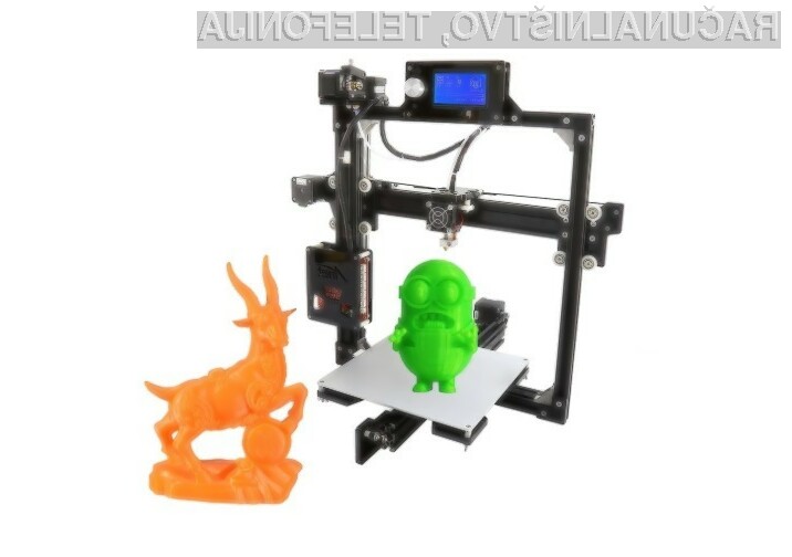 3D tiskalnik Anet A2 (High Precision Desktop) za malo denarja ponuja veliko.