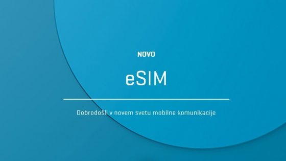 Telekom Slovenije kot edini operater v Sloveniji omogoča najnovejšo tehnologijo v mobilni telefoniji eSIM