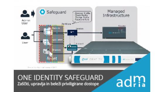 Z One Identity Safeguard do večje varnosti in učinkovitosti