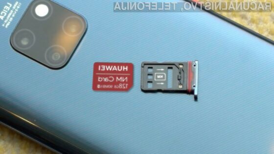 Pomnilniške kartice Huawei Nano Memory po zmogljivosti prav v ničemer ne zaostajajo za karticami microSD.