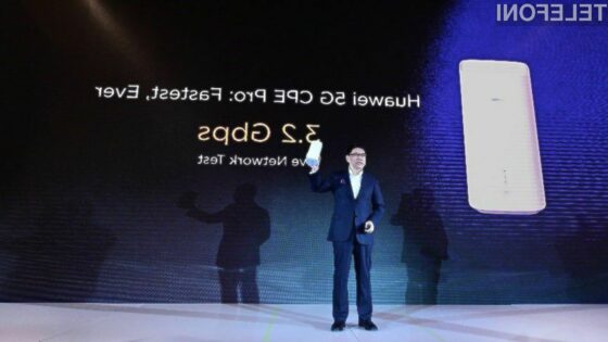 Huawei že ima pravo rešitev za hitra omrežja 5G.