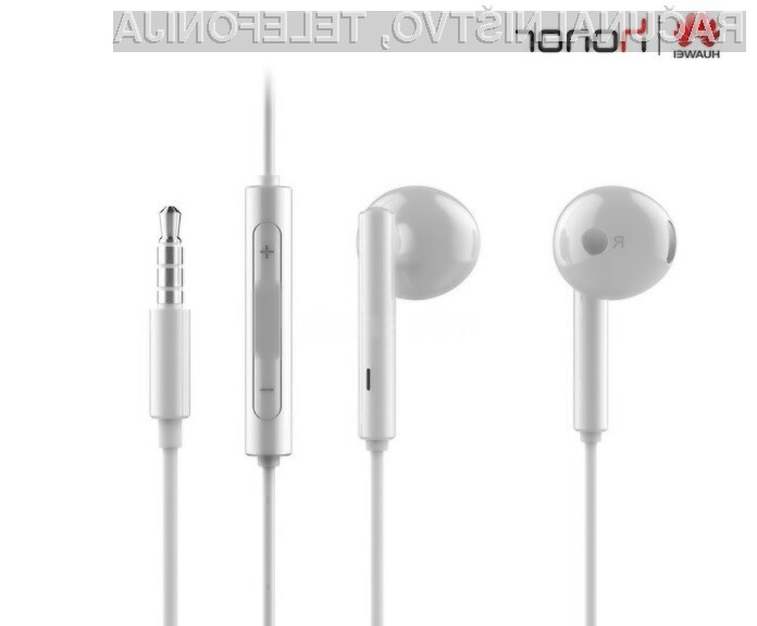 Ušesne žične slušalke Huawei Honor Earphone AM115 so lahko naše že za zgolj 5,79 evrov.