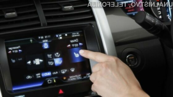 Na dotik občutljive nadzorne plošče v sodobnih avtomobilih so lahko tudi razlog za povzročitev prometne nesreče.
