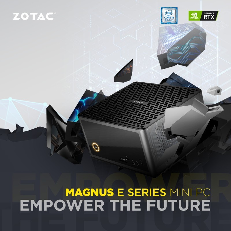 Najnovejši Zotacov mini računalnik Magnus je namenjen navdušencem in ustvarjalcem
