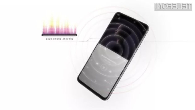 Inženirji podjetja LG Electronics so anteno za mobilno omrežje 5G "pritrdili" kar na zadnjo stran zaslona.