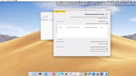 Prednosti protivirusne varnostne rešitve Windows Defender lahko odslej koristijo tudi uporabniki sistemov macOS.