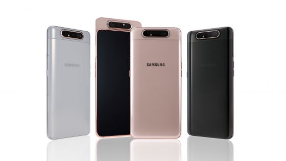 Galaxy A80 – pametni telefon, ki je ustvarjen za obdobje, kjer se vse dogaja v živo.