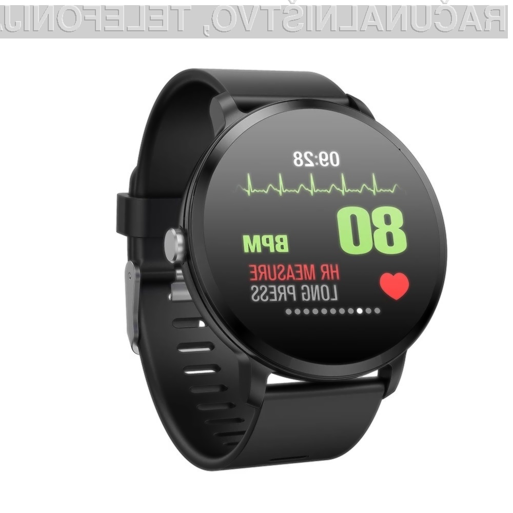 Za pametno ročno uro V11 Smart Watch je treba odšteti zgolj 20,89 evrov.