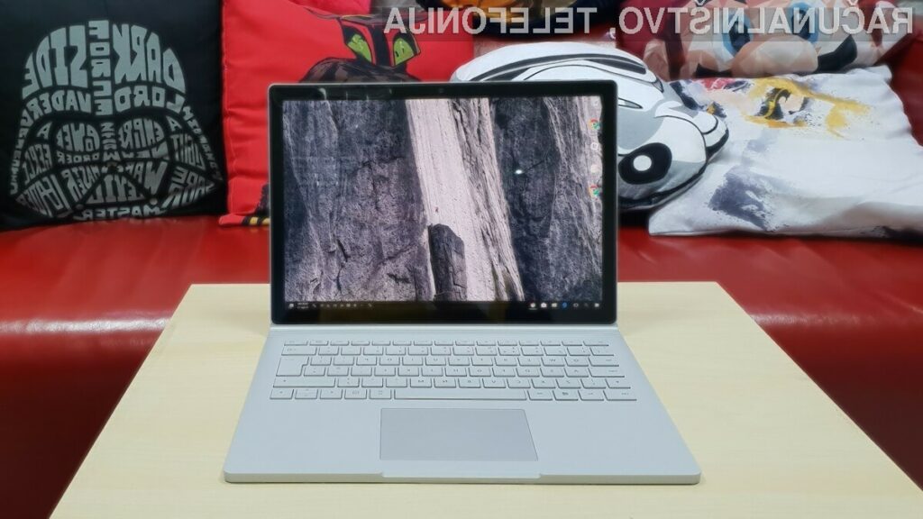 Prenosnik Microsoft Surface Book 2 je s procesorjem Intel Core i5-8350U postal še boljši.