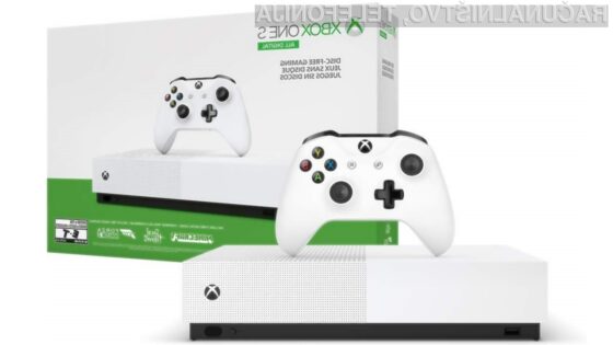 Igralna konzola Xbox One S All-Digital bo lahko naša že za zgolj 229,99 evrov.
