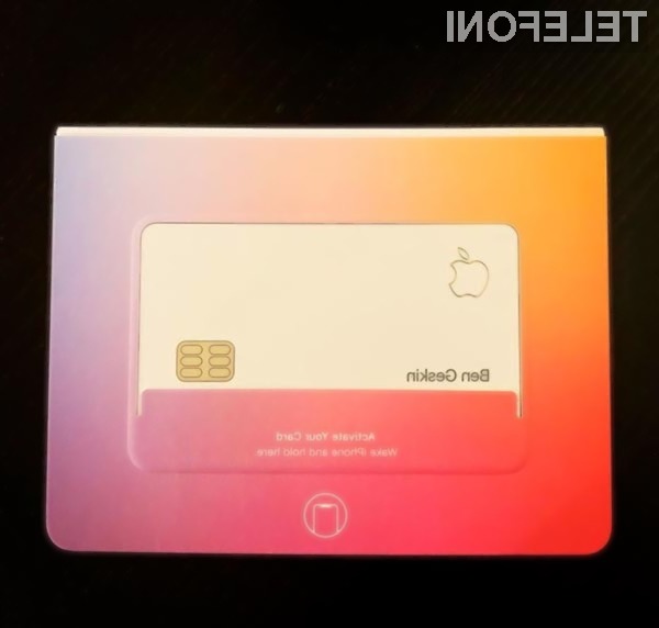 Kreditna kartica Apple Card bo resnično nekaj posebnega.