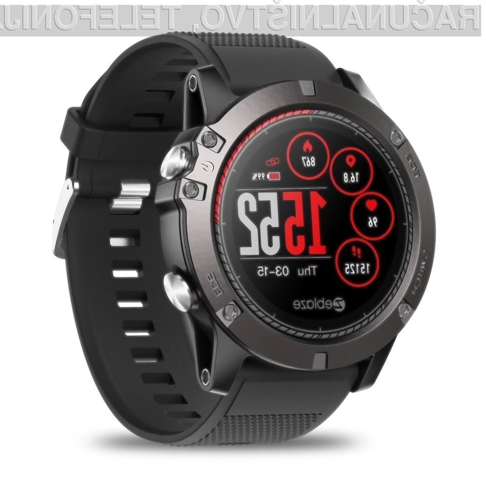 Športna ročna ura Zeblaze VIBE 3 ECG Smart Sport Watch je lahko vaša že za 35,95 evrov.
