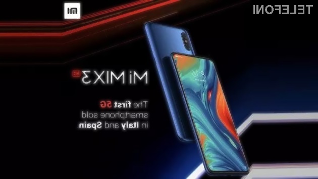 Xiaomi Mi MIX 3 5G je v Evropi naprodaj za 699 evrov.
