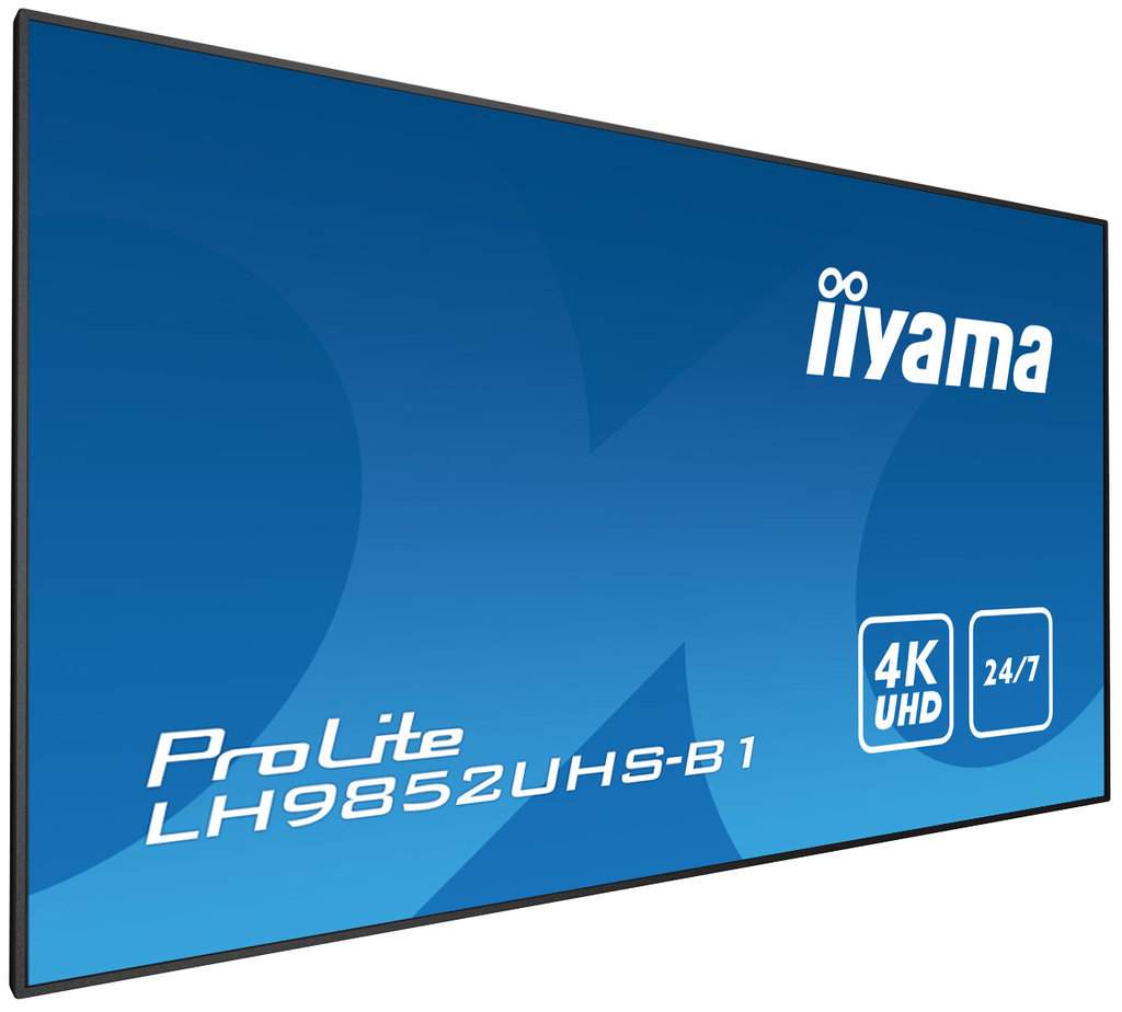Podjetjem zasloni iiyama ProLite ponujajo učinkovito rešitev in pomoč pri posredovanju sporočil strankam.