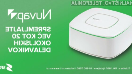 ProSystem podjetja Nuvap odkrije onesnažen zrak v zaprtem prostoru