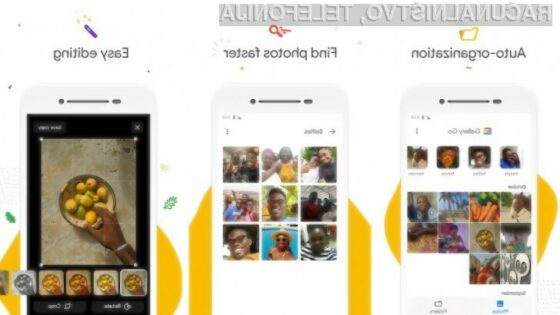 Program Google Gallery Go ponuja vse, kar potrebujemo za urejanje fotografij.