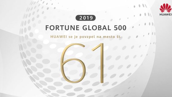 Huawei nadaljuje vzpon na lestvici Fortune 500: Skočil je kar za 11 mest
