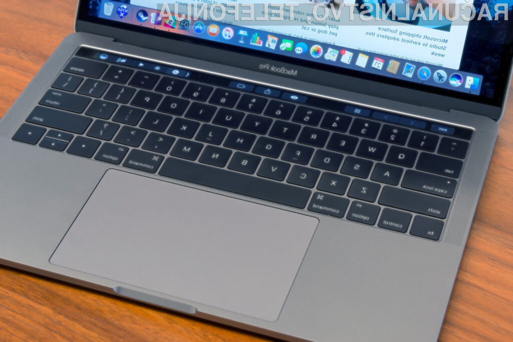 Tipkovnica novega prenosnika MacBook Pro naj bi bila precej boljša od te, ki je v uporabi danes.