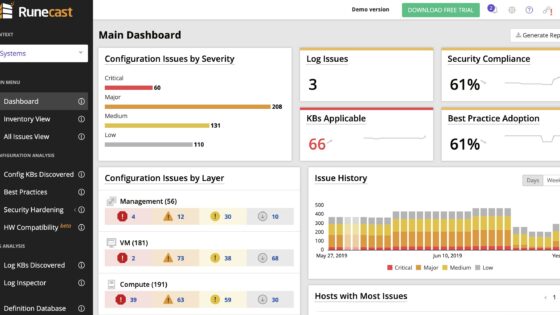 Runecast Analyzer - avtomatizirano iskanje napak v VMware okoljih