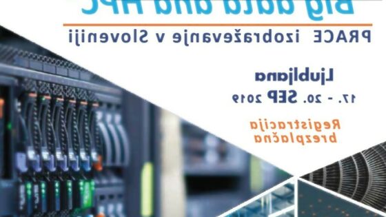 PRACE jesenska šola 2019 "Big data and HPC"
