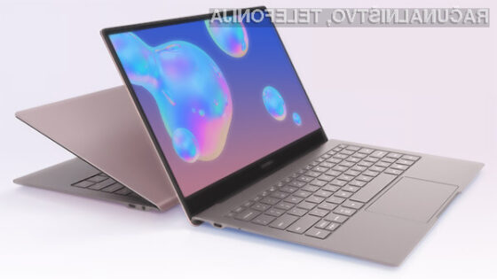 Prenosnik Samsung Galaxy Book S bomo z enim polnjenjem lahko uporabljali več dni zapored.