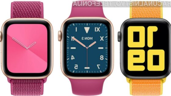 Pametne ročne ure Apple Watch Series 5 bodo na voljo že jeseni.