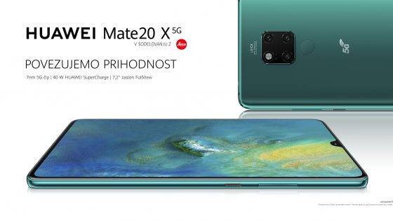 Huawei Mate 20 X (5G) je pionir na področju omrežja pete generacije