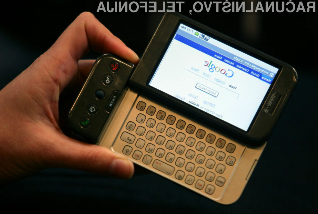 Prvi pametni mobilni telefon z Androidom je luč sveta ugledal že daljnega leta 2008!