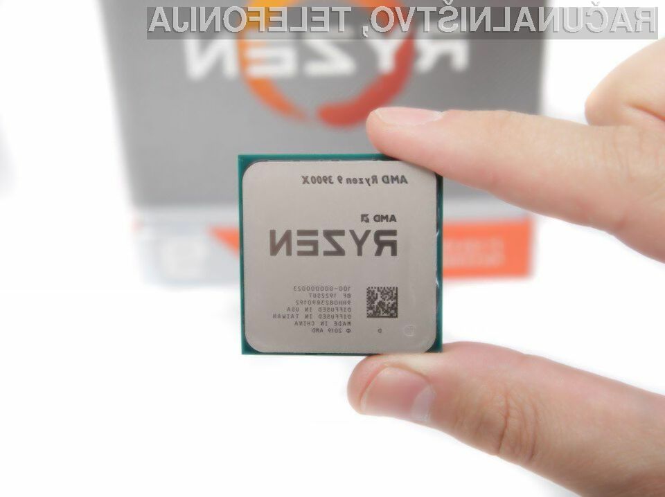 12-jedrni AMD Ryzen 9 3900 bo pri polni obremenitvi porabil zgolj 65 vatov električne moči.