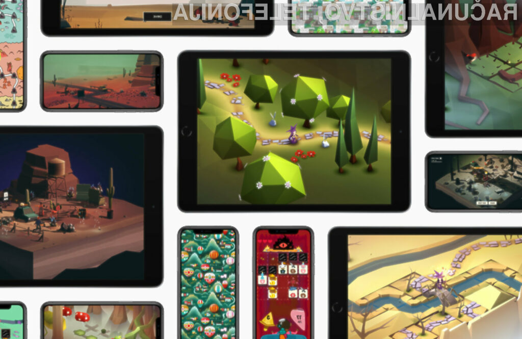 Storitev Apple Arcade so predčasno že lahko poskusili uporabniki poskusne različice mobilnega operacijskega sistema iOS 13.