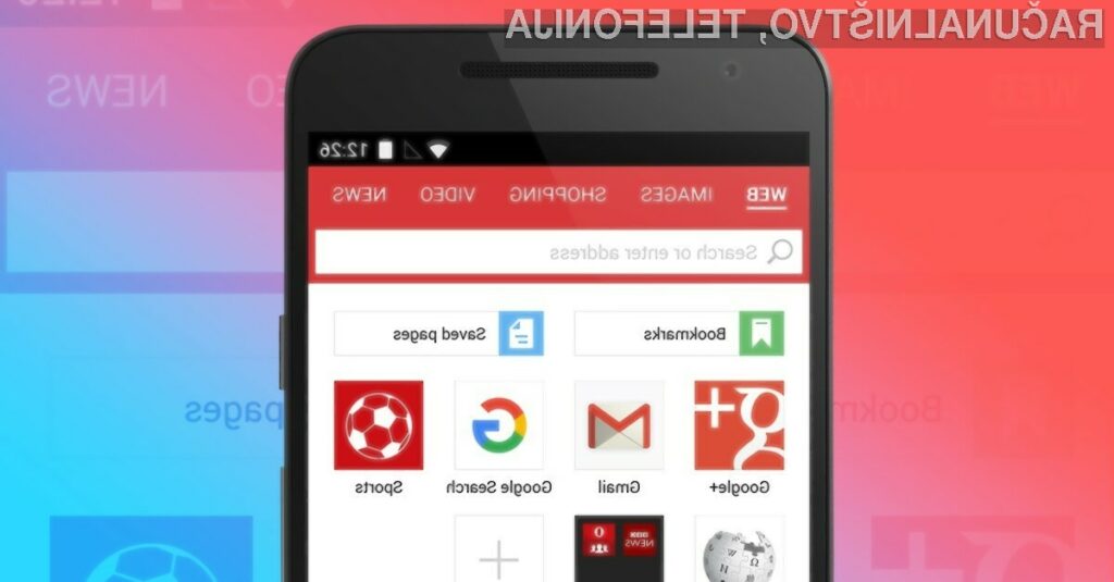 Nova različica spletnega brskalnika Opera Mini za Android ponuja možnost skupne rabe datotek brez povezave.