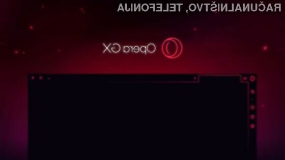 Spletni brskalnik Opera GX je prevzel že več kot milijon ljubiteljev spletnih iger.