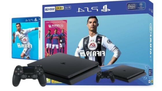 Igralna konzola PlayStation 4 Slim 500GB + FIFA19