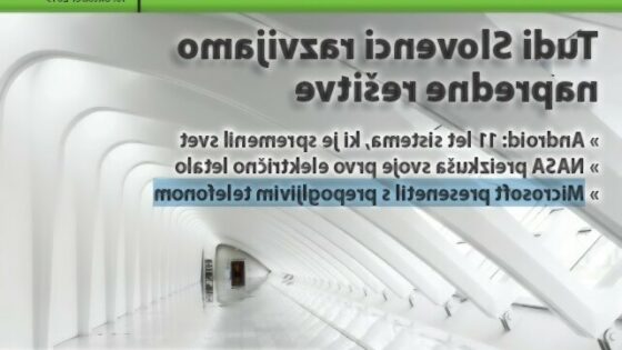 Nova številka revije: Tudi Slovenci razvijamo napredne rešitve