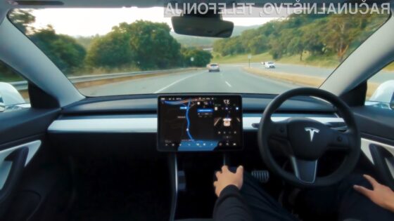 Tesla in avtopilot: samostojna vožnja morda že konec letošnjega leta