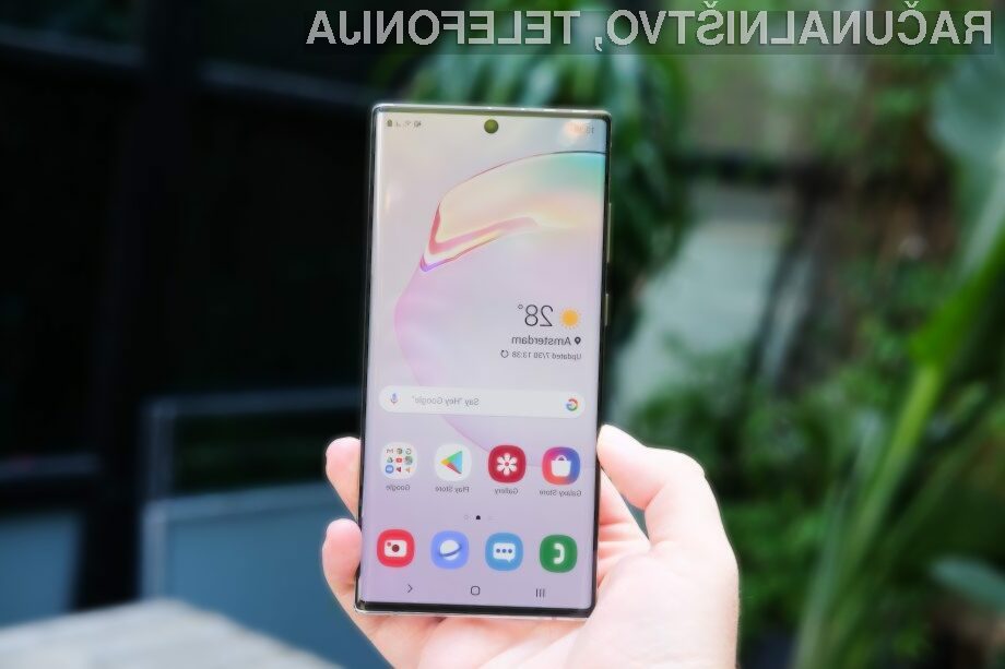 Samsung uspešen v prodaji modela Note 10