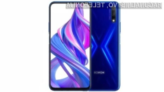 Priljubljeni Honor 9X je odslej na voljo tudi v različici z osmimi gigabajti sistemskega pomnilnika.