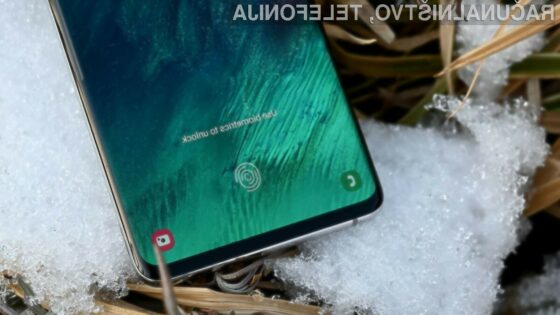 Težava s prstnimi odtisi pametnih mobilnih telefonov Samsung Galaxy S10 in Note10 naj bi bila odpravljena kmalu.