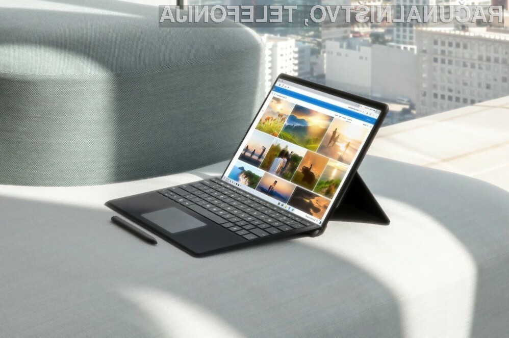 Novi prenosni računalnik Surface Pro X vas bo zagotovo takoj prevzel.