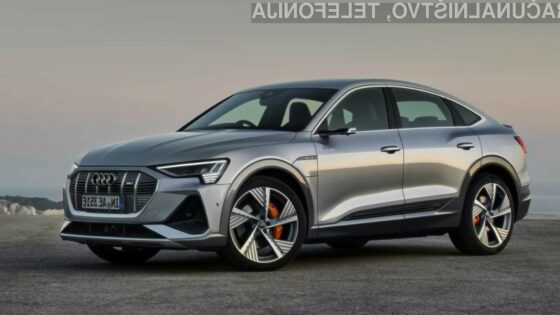 Audi predstavil električni model E-Tron Sportback