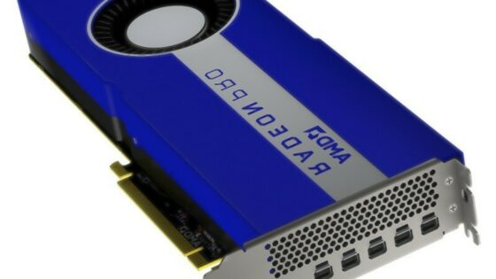 Grafična kartica za delovne postaje AMD Radeon Pro W5700 bo kos tudi najzahtevnejšim nalogam.