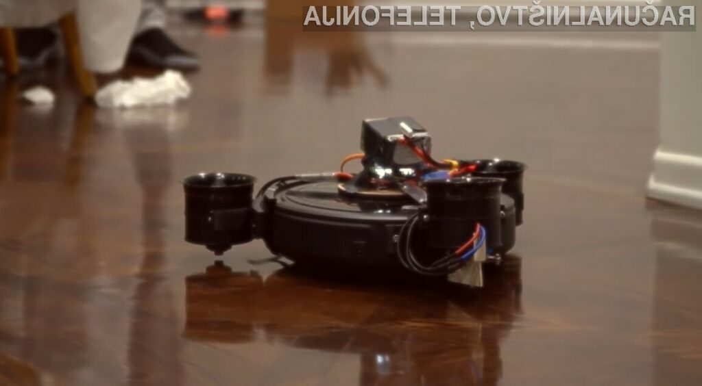 Koncept sesalnega robota s propelerji je navdušil mnoge!