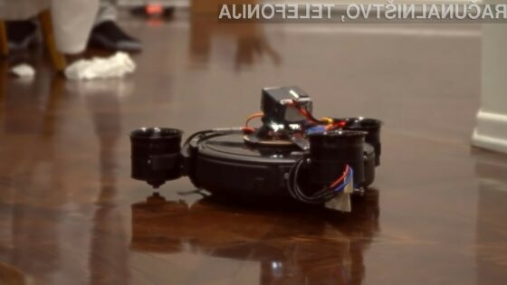 Koncept sesalnega robota s propelerji je navdušil mnoge!