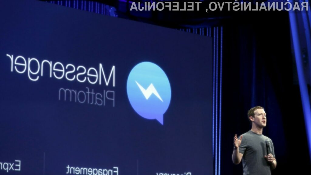 Za uporabo sporočilnega sistema Facebook Messenger bo kmalu nujno treba imeti tudi Facebook račun.