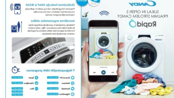 Rapidó pralni stroj - najpreprostejši način za prihranek časa