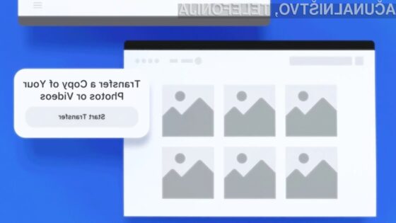 Fotografije in videoposnetke bomo lahko kmalu iz Facebooka prenesli neposredno v storitev Google Photos.
