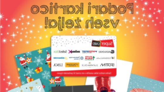 SuperCard kartica je darilo, ki se prilega vsakomur.
