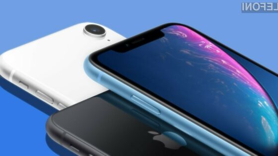 Pametni mobilni telefon iPhone XR je na prvem mestu že vse od leta 2018.