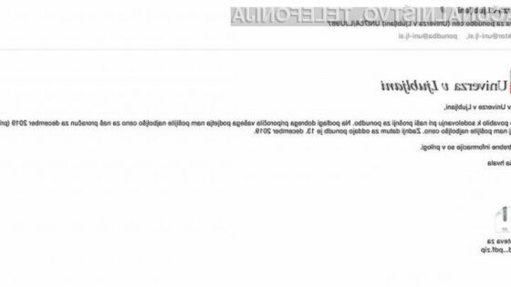 Če naletite na podobno lažno elektronsko sporočilo, ga nemudoma izbrišite.