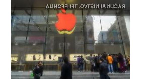 Prodaja izdelkov podjetja Apple na Kitajskem upada kot za stavo!